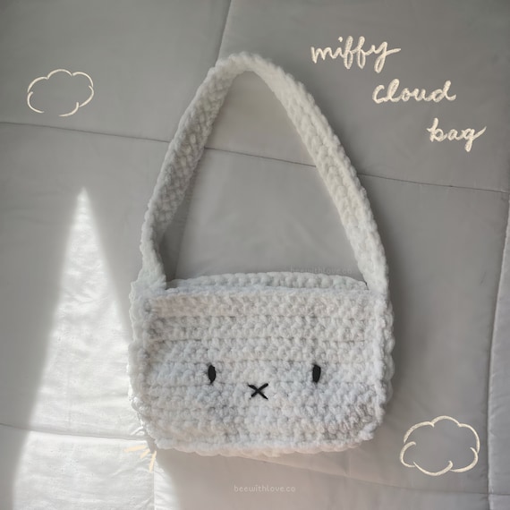 Miffy crochet bag | soft cloud bag miffy plush