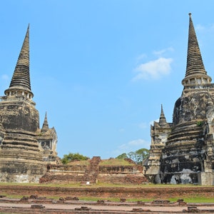 Thailand ancient city Ayutthaya digital download photograph