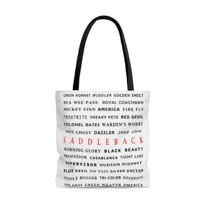 Saddleback Skiing Trails Tote Bag
