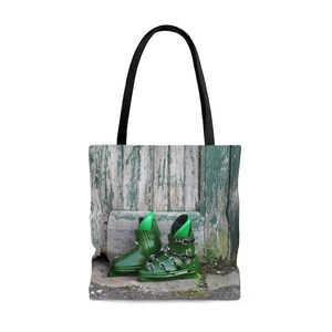 Vintage Ski Boots Tote Bag