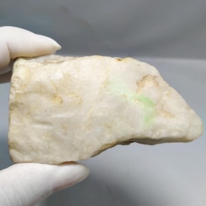 Burmese Jadeite Jade 173 grams Authenthic Grade A Natural Untreated Burma Jade specimen