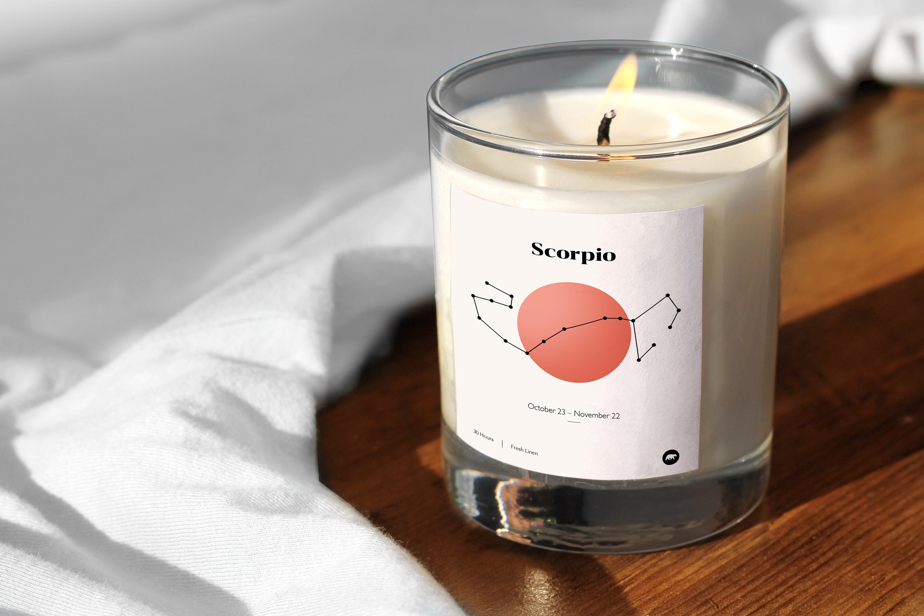 Personalised Star Sign Candle Etsy