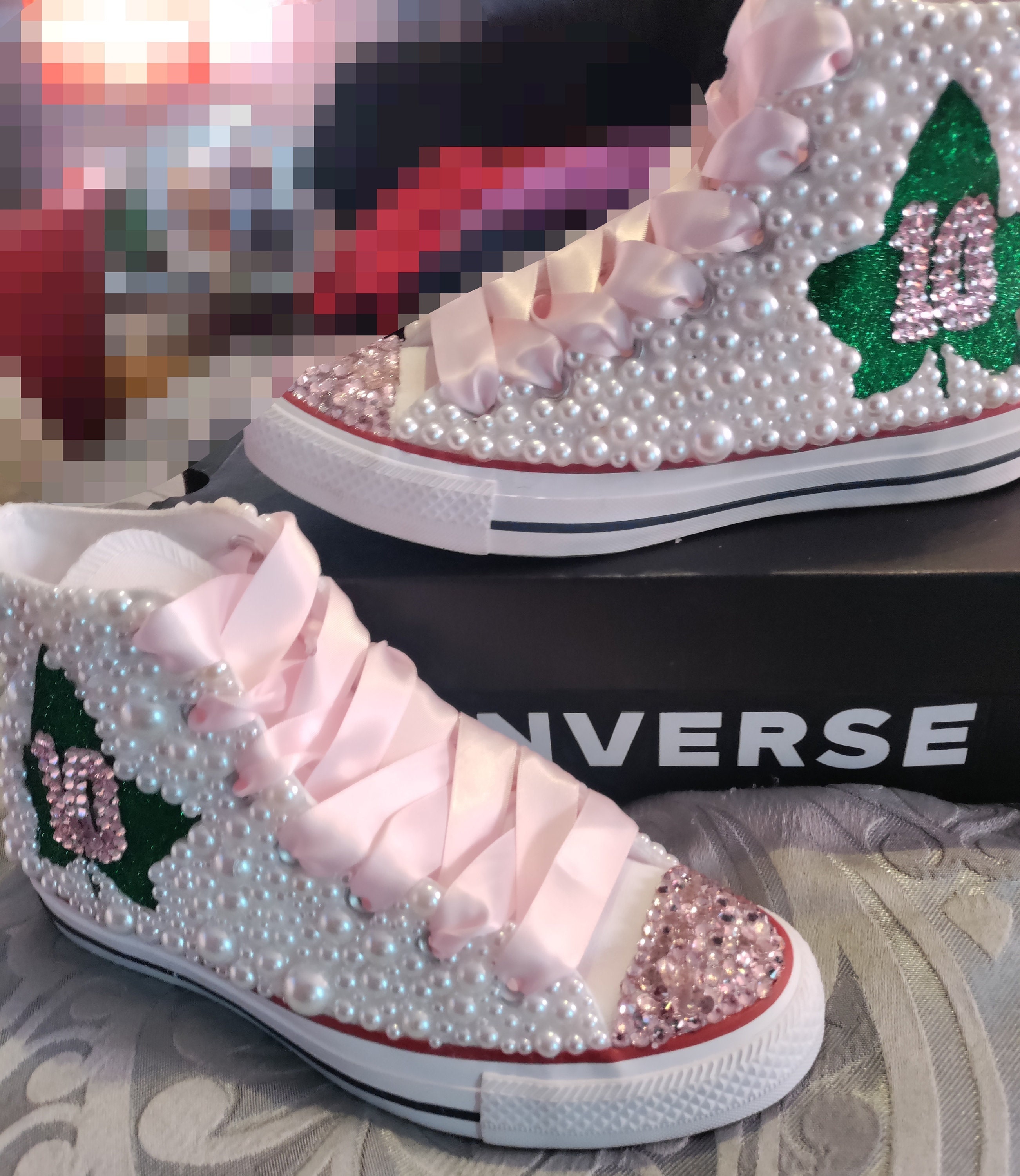 blinged out chucks
