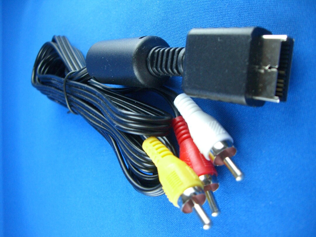 Playstation 2 Audio Video Cable / Playstation 2 Video Cable Etsy
