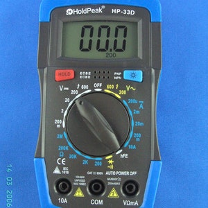 AstroAI Digital Multimeter, Voltmeter Ohmmeter Amperemeter Mit