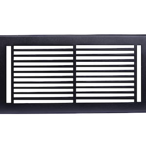 6&quot;x14&quot; Solid Cast Aluminum Vent Cover | Heavy Duty Floor Register by Caststo | Air Control | No Plastic | Overall 8&quot;x16&quot; Model-Express