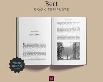 7 x 10 Book Formatting Template for Adobe InDesign | Book Interior | Novel, Fiction & Nonfiction Layout | Self Publishing
