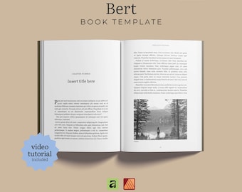 A5 Book Formatting Template for Affinity Publisher | Book Interior | Novel, Fiction & Nonfiction Layout | Self Publishing
