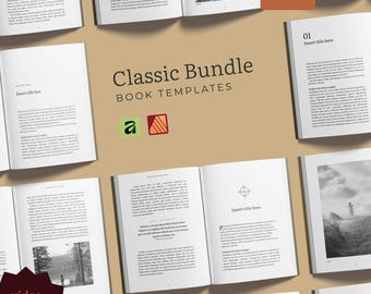 6x9 Book Formatting Templates | Affinity Publisher Interior Layouts (Digital Download)