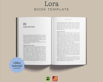 A5 Affinity Publisher Book Formatting Template | Book Interior Layout | Novel, Memoir, Fiction & Nonfiction Design | Self Publishing