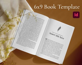 MAGICAL InDesign Book Layout Template | 6x9 Interior Pages | KDP | Fantasy Novel | Self Publishing