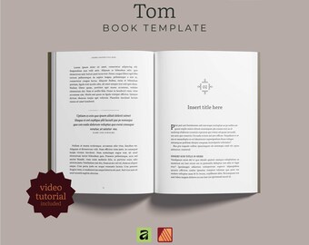 6 x 9 Book Interior Template for Affinity Publisher | Formatting Layout | Novel & Fiction/Nonfiction Book Design | Self Publishing