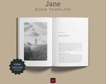 7x10 InDesign Book Formatting Template | Professional Layout (Digital Download)