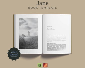 7 x 10 Book Formatting Template for Affinity Publisher | Book Interior Design | Fiction, Nonfiction & Novel Layout | Self Publishing