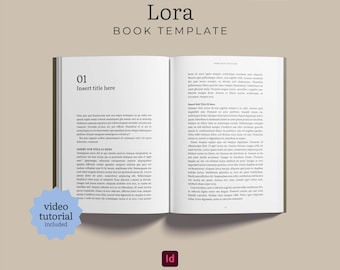 A5 InDesign Book Formatting Template | Book Interior Layout | Novel, Memoir, Fiction & Nonfiction Design | Self Publishing