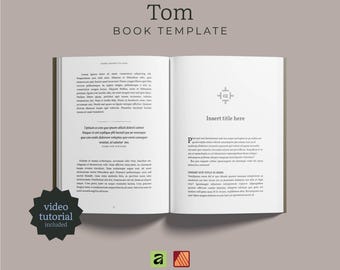 7 x 10 Book Interior Template for InDesign | Formatting Layout | Novel & Fiction/Nonfiction Book Design | Self Publishing