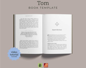 A5 Book Interior Template for Affinity Publisher | Novel Formatting (Digital Download)