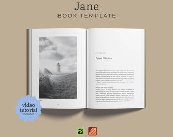 A5 Book Formatting Template for Affinity Publisher | Book Interior Design | Fiction, Nonfiction & Novel Layout | Self Publishing