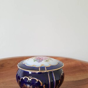 Boîte en porcelaine, boîte à bijoux, bonbonnière