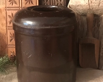 Early Stoneware Canning Jar