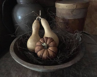 Primitive Vine Bowl Filler Primitive Brown Vine Rustikaler Füllstoff