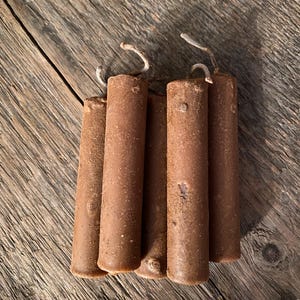 Primitive Brown Tavern Candles