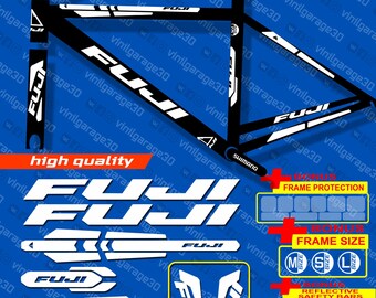 fuji bike stickers