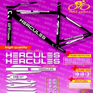 hercules stickers for cycle