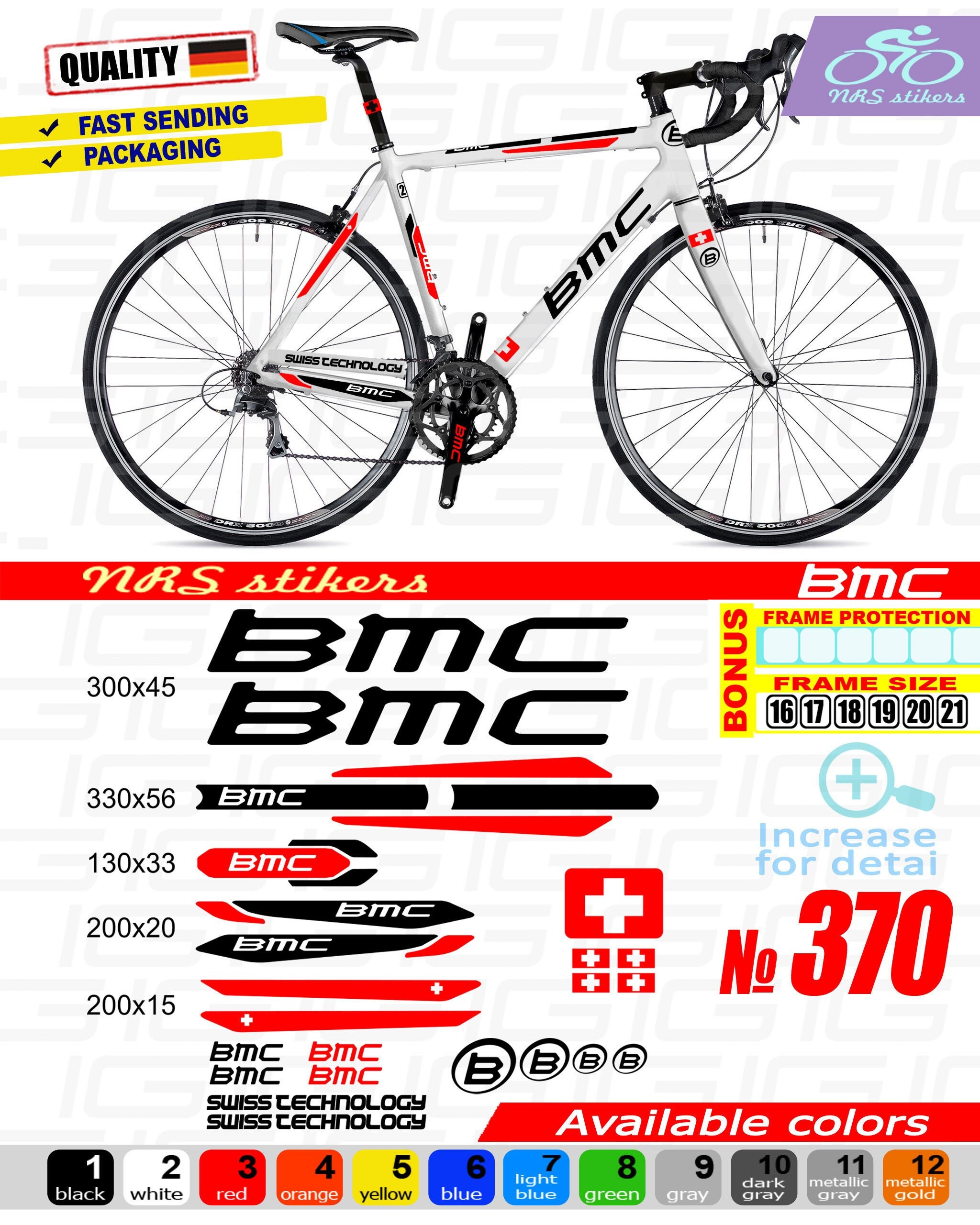 bmc bike stickers