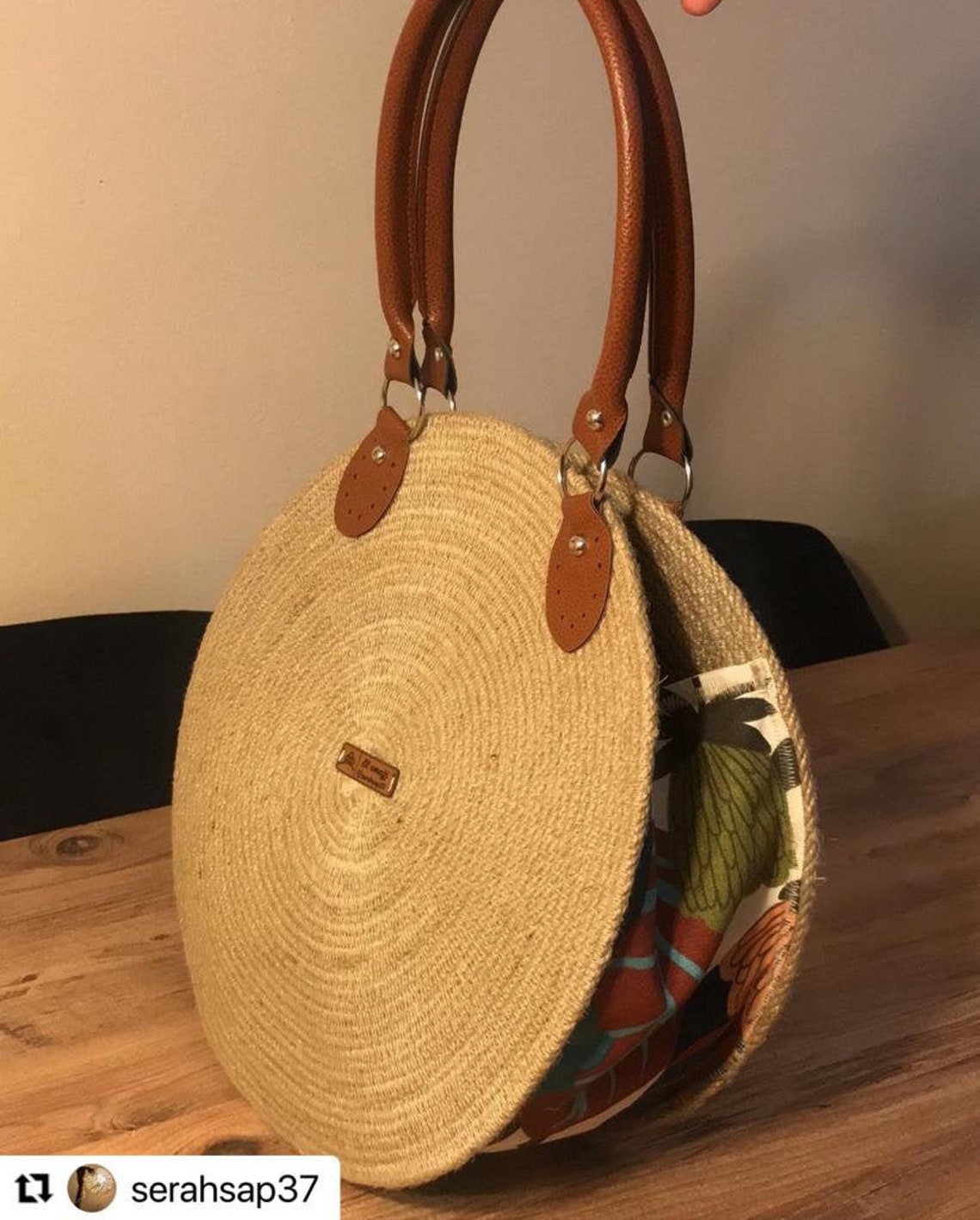 Cotton cord bag handbag women shoulder bag Etsy