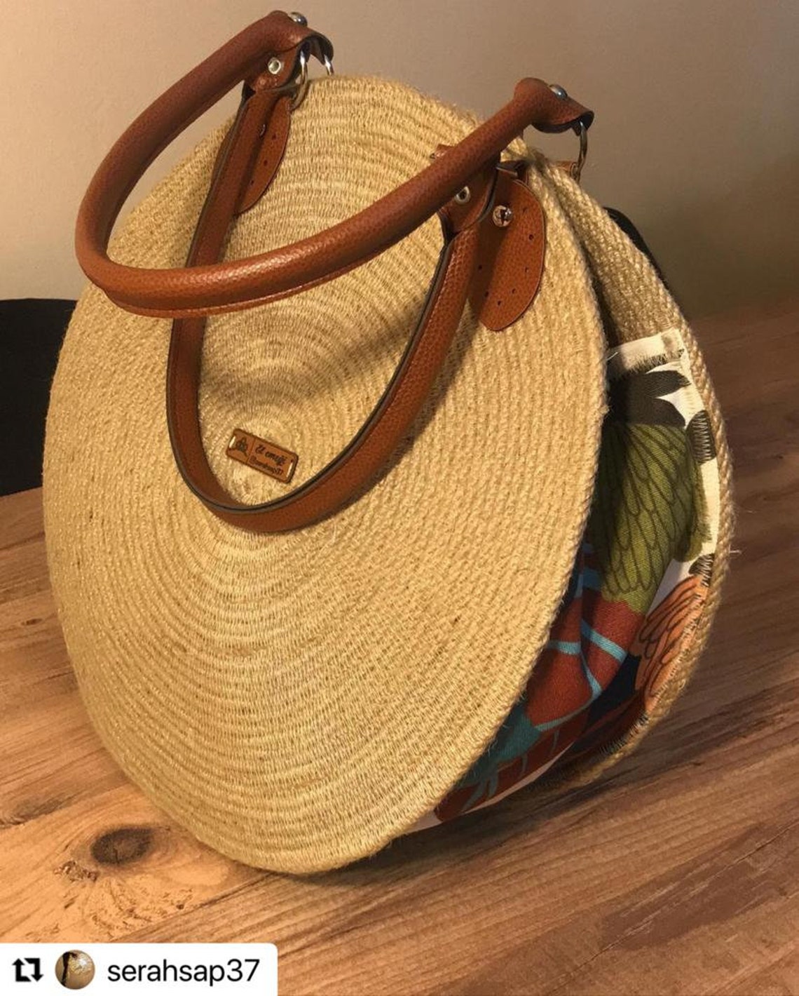 Cotton cord bag handbag women shoulder bag Etsy