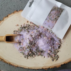Sal de baño con Lavanda