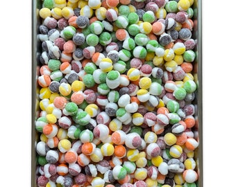 Gevriesdroogde Crunch - X-LARGE BAG - 1 Full Pound - Zure smaak - Zelfgemaakt knapperig snoep