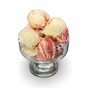 NEW Strawberry Cheesecake Ice Cream Scoops - Freeze Dried Astronaut Ice Cream - Homemade Crunchy Candy