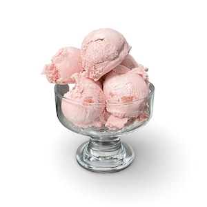 NEW Freeze Dried Strawberry Ice Cream Scoops - Astronaut Ice Cream - Homemade Crunchy Candy