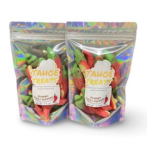 NEW Freeze Dried Gummy Chili Peppers - Spicy Candy Flavor - Homemade Crunchy Candy