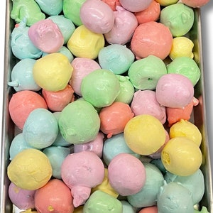 Freeze Dried SOUR Salt Water Taffy Misc Flavors - X-LARGE BAG - Homemade Crunchy Candy