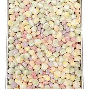 Freeze Dried Vegan Candy - SOUR Giggles Organic Non-GMO Fat Free Regular Flavor - Homemade Crunchy Candy
