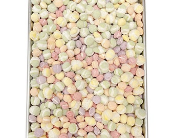 Freeze Dried Vegan Candy - SOUR Giggles Organic Non-GMO Fat Free Regular Flavor - Homemade Crunchy Candy