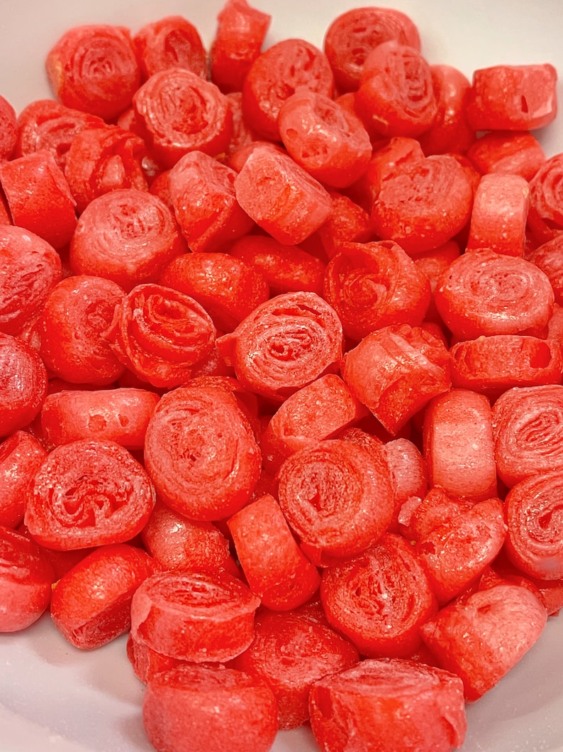 Freeze Dried Fruit Roll up Bites Strawberry and Tropical Etsy