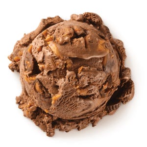 NEW Freeze Dried Chocolate Peanut Butter Cup Ice Cream Scoops - Astronaut Ice Cream - Homemade Crunchy Candy