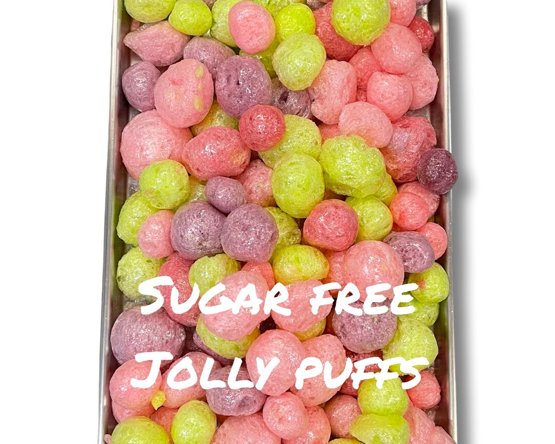 Freeze Dried Sugar Free Jolly Puffs XLARGE BAG Mixed Etsy