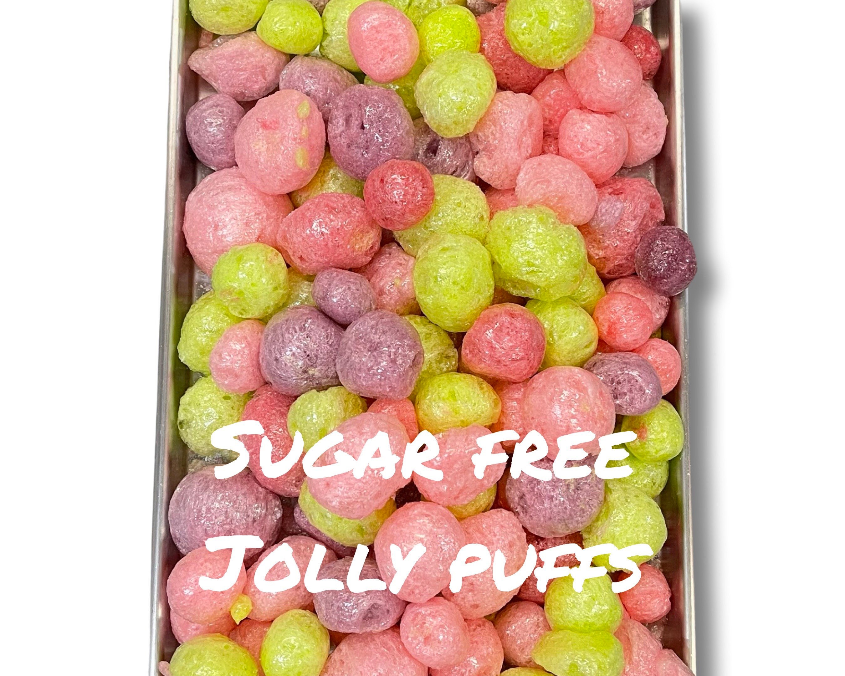 Freeze Dried Sugar Free Jolly Puffs X-LARGE BAG Mixed