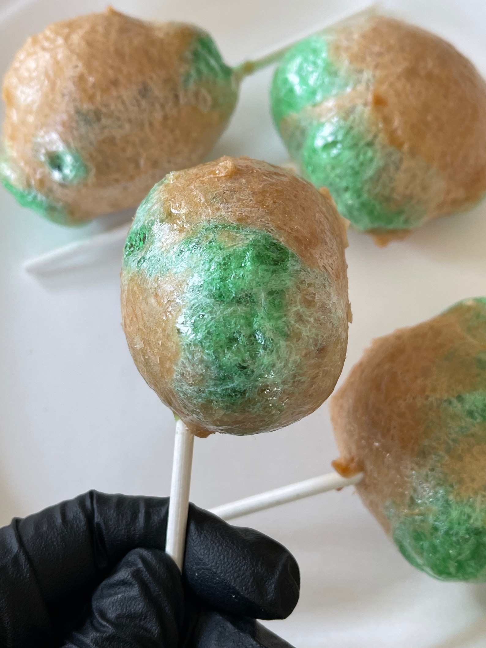 Freeze Dried Caramel Apple Pops Fall Candy Homemade Etsy