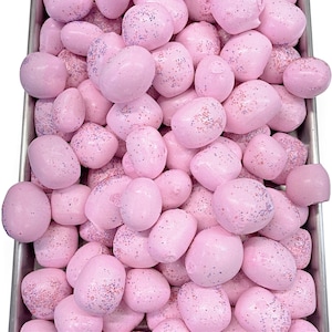 Freeze Dried Tangy Taffy Puffs - RARE Sparkle Cherry Flavor Tangy Puffs - Homemade Crunchy Candy