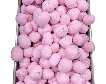 Freeze Dried Tangy Taffy Puffs - RARE Sparkle Cherry Flavor Tangy Puffs - Homemade Crunchy Candy