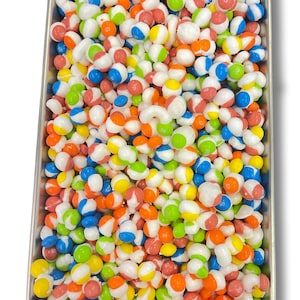 Freeze Dried Crunch - X-LARGE BAG - 1 Full Pound OR 6 oz - Tropical Flavor - Bulk Candy - Homemade Crunchy Candy