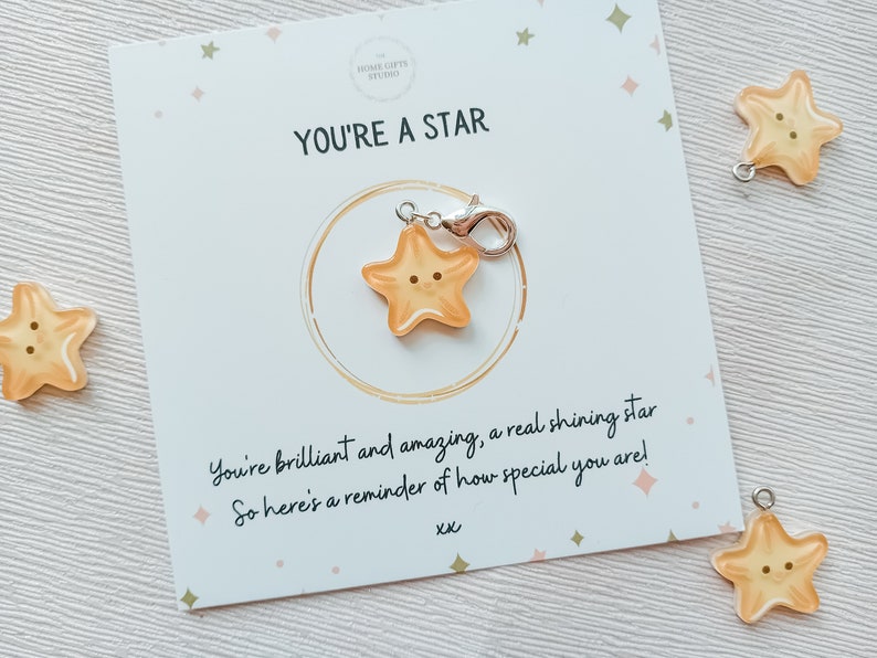 You're a Star Gift Card With Charm Back to School Gift Etsy UK