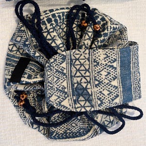 Open-Flat Design Drawstring Makeup Bag - HAKAN design :  Cosmetic Organizer