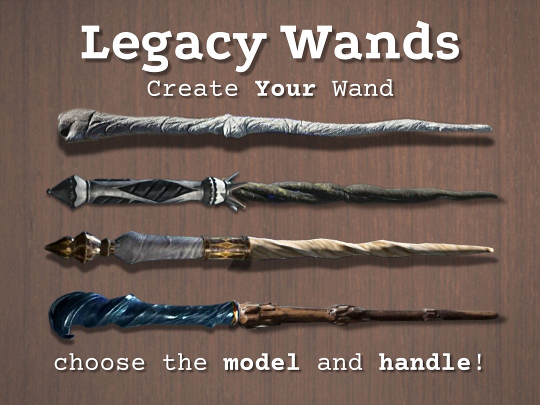 Legacy Magic Wands Personalized Wand Custom Wand for Etsy